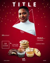 Load image into Gallery viewer, BAKERY FLYER TEMPLATE