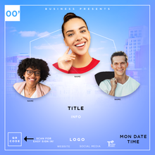 Load image into Gallery viewer, NETWORKING FLYER TEMPLATE