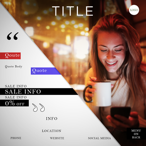 MENU FLYER TEMPLATE (FREE)(2-SIDED)